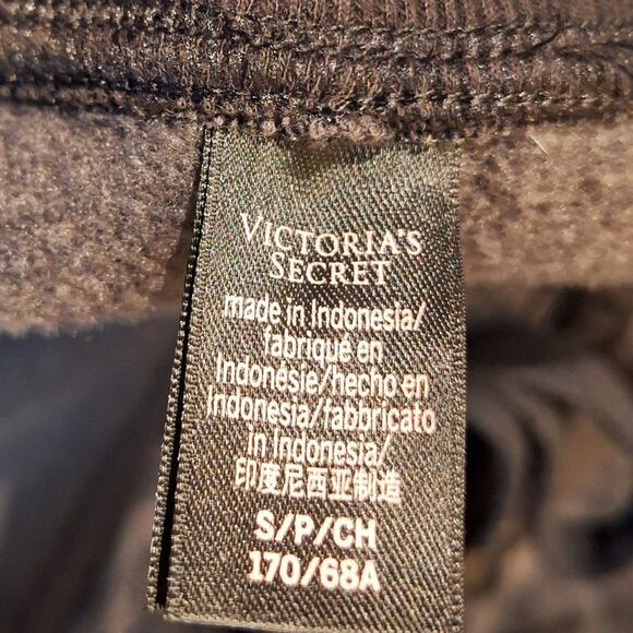 Victoria Secret Cheeta print high rise lace up jogger sweatpants size small - Picture 5 of 6